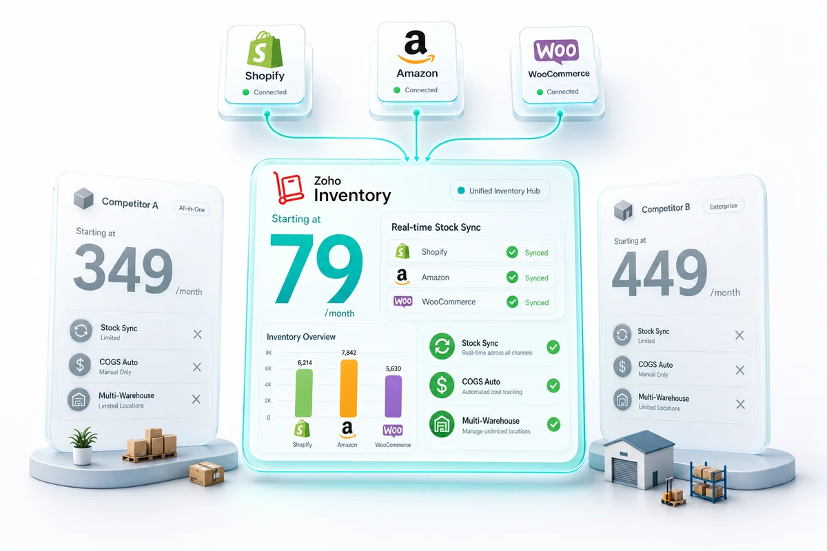 eCommerce Inventory Management Software: Why Zoho Inventory Outperforms the Alternatives for Online Sellers